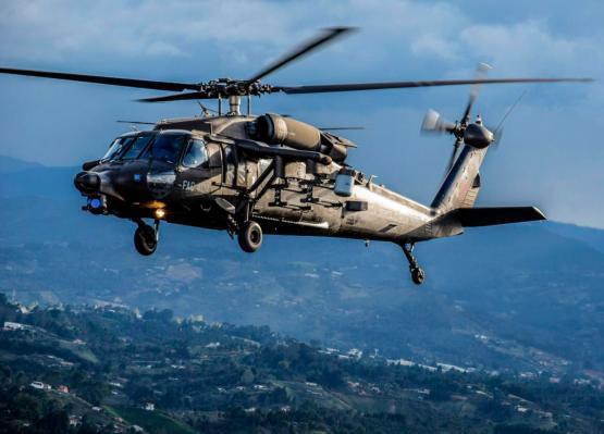 Fuerza Aérea en operaciones militares contra de las disidencias de las Farc en Antioquia