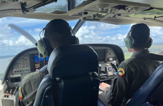 Capacidades de su Fuerza Aeroespacial al servicio del oriente colombiano