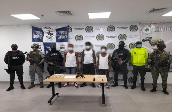 Fuerza Pública capturan a integrantes del GDO banda Local, en Buenaventura