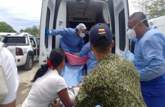 Fuerzas Militares evacuaron a 11 niños en delicado estado de salud