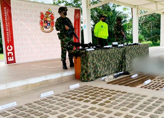 Fuerzas Militares neutralizaron en Murindó, Antioquia, a tres integrantes del GAO Clan del Golfo