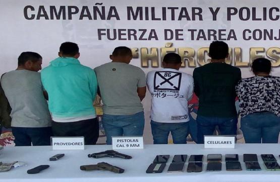 Capturado alias Marlon, alias El Pájaro, alias Víctor y 3 integrantes del GAO residual Urías Rondón
