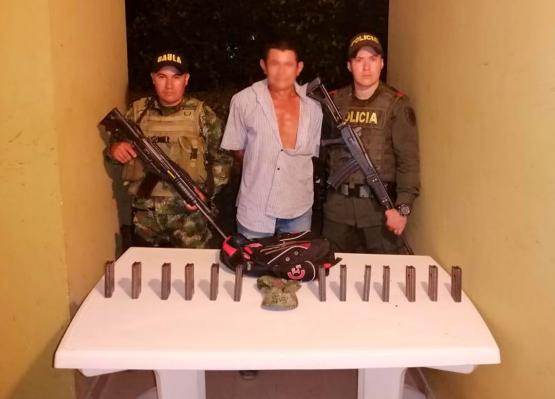 Capturado integrante del Grupo Armado Organizado Residual Estructura 40, en el Meta