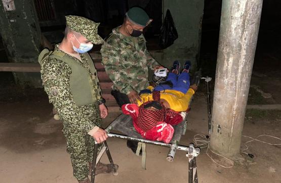 ​​​​​​​En la Base Militar Peñas Coloradas se salvaguarda la vida de comunidades apartadas del Caquetá