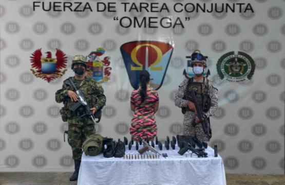 Hallan material de guerra en una vivienda de San Vicente del Caguán, Caquetá
