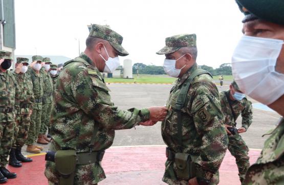  Unidades militares del suroriente del país tienen nuevos comandantes
