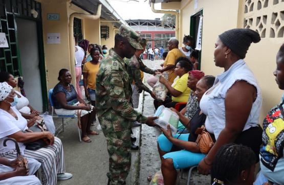 Más de 5.000 personas beneficiadas por el Ejército en Istmina, Chocó