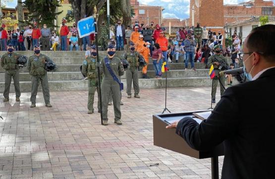 Fuerza Aérea participó en activación campaña interinstitucional de lucha contra el narcotráfico