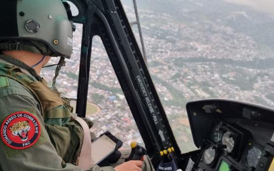 Aumentan las operaciones de vigilancia y reconocimiento aéreo en el suroriente del país