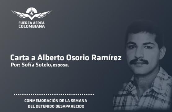 Homenaje al D3. Alberto Munir Osorio Ramírez, en la semana internacional del Detenido- Desaparecido