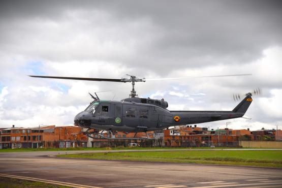 Última inspección para el Huey II en el CAMAN