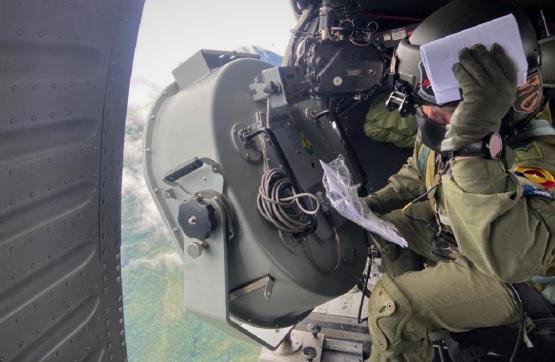 Con operaciones de sensibilización en Antioquia, Fuerza Aérea promueve campaña preventiva contra las mina antipersonal