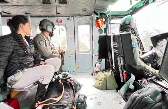 Recolección de material electoral fue realizado por la Fuerza Aérea Colombiana, en el sur del Tolima