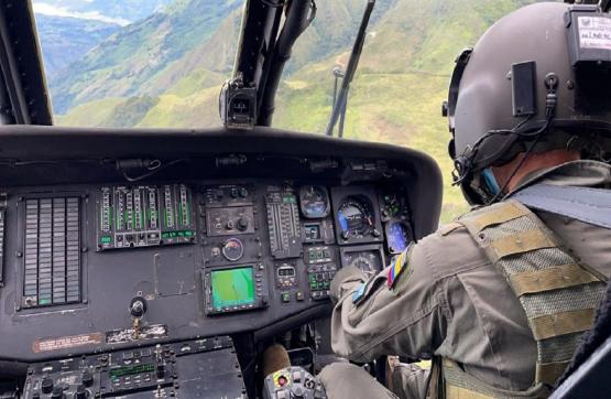 Fuerza Aérea intensifica misiones de control y vigilancia sobre las principales vías del Casanare