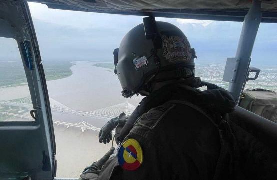 Su Fuerza Aérea vigila las vías en el Caribe durante el Plan Retorno