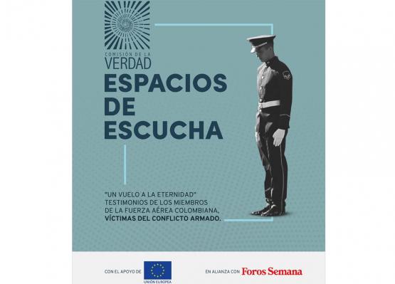 Fuerza Aérea Colombiana hace entrega de un nuevo informe a la Comisión de la Verdad