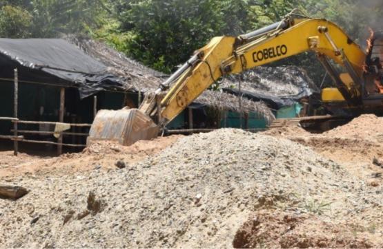  Desmanteladas en Antioquia 6 unidades de explotación ilícita de yacimientos mineros