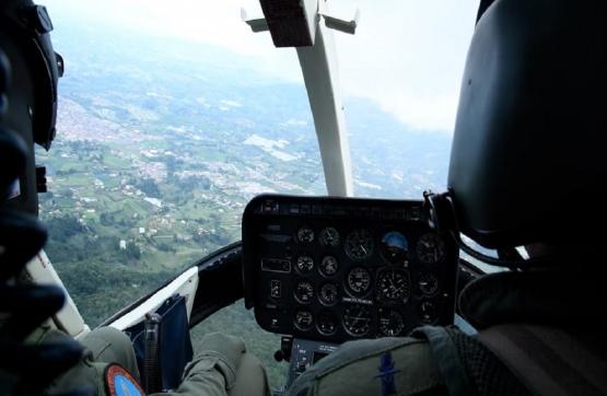 Fuerza Aérea desplegó sus capacidades en Antioquia y Chocó para garantizar seguridad en jornada electoral