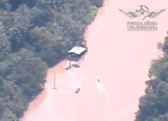 Fuerzas Militares y Policía propinan duro golpe contra la minería ilegal en el Amazonas