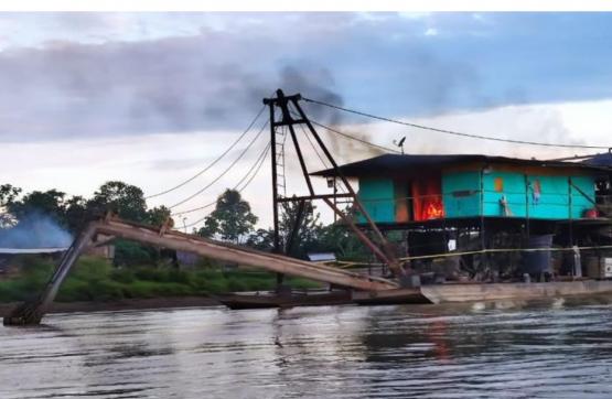 Fuerza Pública interviene 10 unidades de producción minera en Chocó