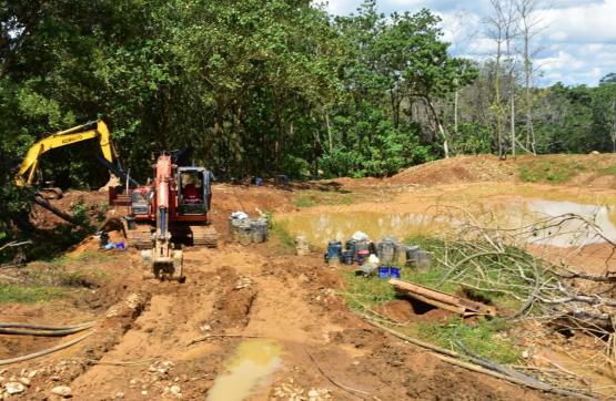 Fuerzas Militares, Policía y Fiscalía intervinieron dos unidades de producción minera, en Antioquia