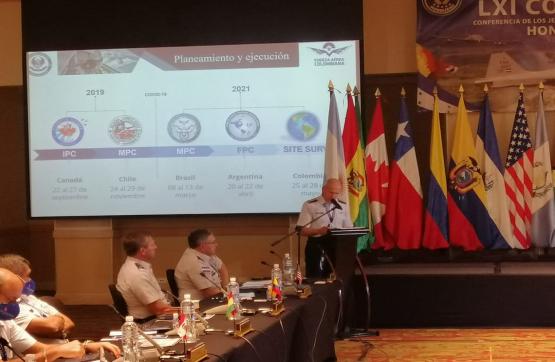 Ejercicios internacionales Cooperación VII y Ángel de los Andes, presentados por la Fuerza Aérea Colombiana 