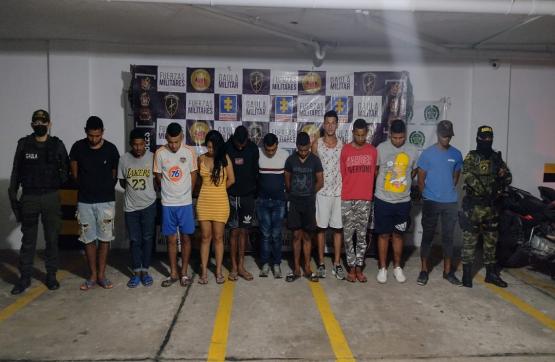 Gaula Militares realizan operaciones de allanamiento para contrarrestar la extorsión