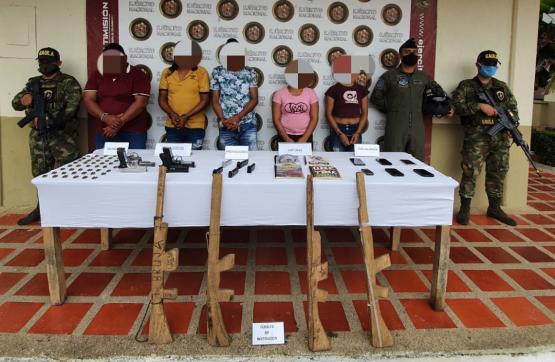 Los Gaula Militares en el mes de abril capturan a 19 extorsionistas y recuperan a 4 menores de edad