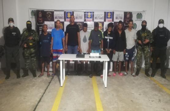Gaula Militares capturan integrantes de grupos delincuenciales dedicados a extorsionar
