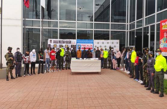 Gaula Militares capturaron 20 integrantes de la Comisión de Frontera Trasnacional de la Segunda Marquetalia
