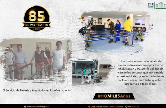 Hospital Militar Central, 85 años al servicio de los héroes de la Patria y sus familias