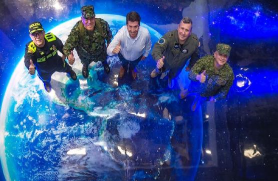 Fue inaugurado el Centro de Operaciones Espaciales de la Fuerza Aérea Colombiana