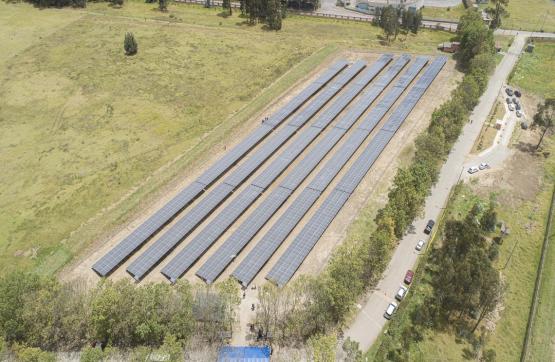 La Industria Militar inauguró el primer Parque Solar en Boyacá