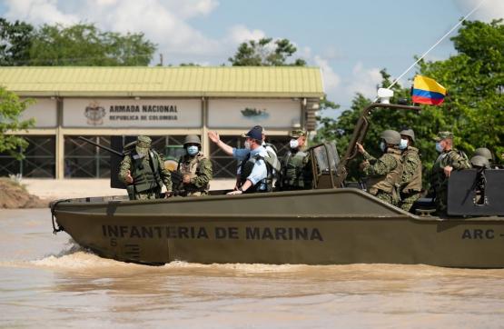 Mindefensa y Fuerza Pública se comprometieron a reforzar seguridad en Arauca