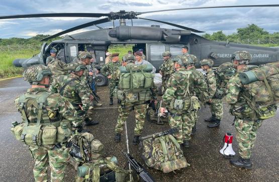 Más de 50 Comandos de las Fuerzas Especiales fueron insertados en la selva y se suman a la búsqueda de los menores desparecidos entre Caquetá y Guaviare
