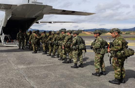 Fuerzas Militares continúan en la búsqueda del canino Wilson