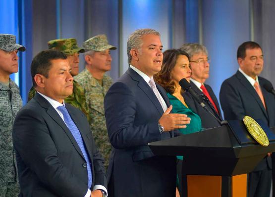 Presidente Iván Duque resalta resultados de la Fuerza Pública contra el secuestro en el 2019