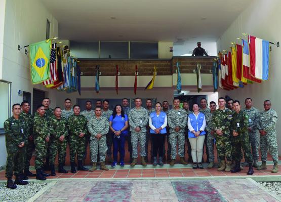 cogfm-Primer curso líder de Desminado Humanitario Internacional CENCOPAZ 
