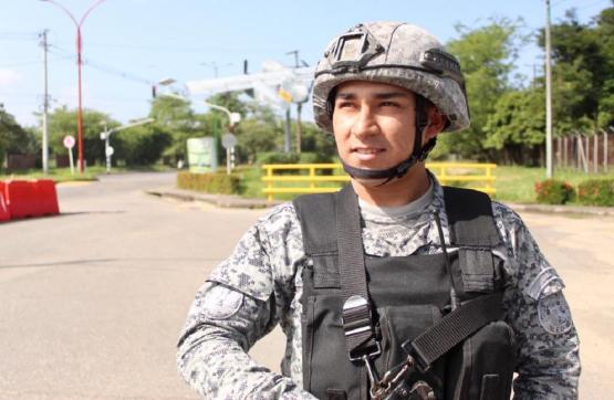 “Sueño con ser Oficial de mi Fuerza Aérea Colombiana”, soldado Henrry Caro