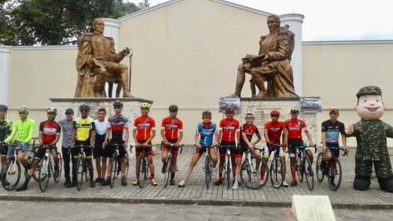 Ejército Nacional acompañó clásica de ciclismo que se realizó en Tame, Arauca