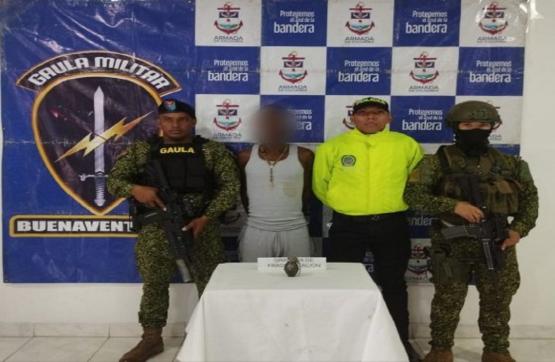 Capturado alias ‘El Tío’, presunto integrante del Grupo Delincuencial 'La Local'
