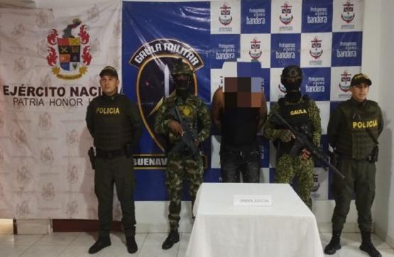 Fuerza Pública captura presunto integrante de Los Espartanos e incauta armamento
