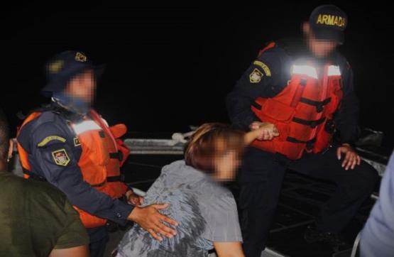 Rescatados 14 migrantes venezolanos abandonados en el mar