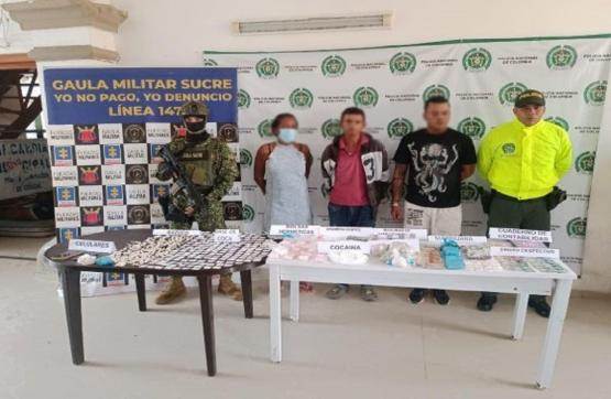 Desarticulada banda delincuencial dedicada al expendio de estupefacientes en Sucre