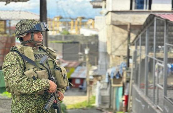 Armada de Colombia brinda seguridad electoral en el Pacífico colombiano