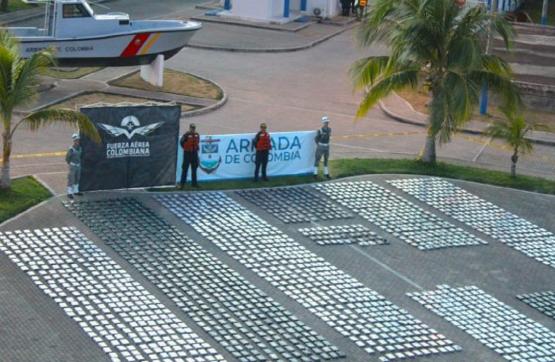 Fuerzas Militares incautan cerca de tres toneladas de cocaína avaluada en más 100 millones de dólares