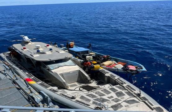 Armada de Colombia incautó pesca ilegal a embarcación nicaragüense