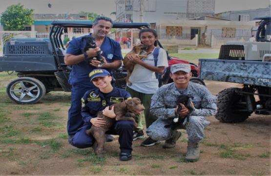 Cientos de animales beneficiados en jornadas de atención veterinaria gratuitas