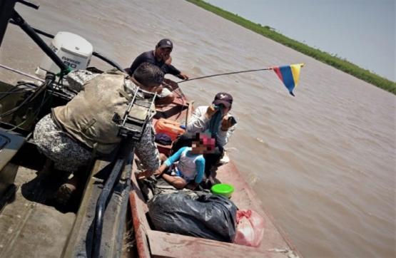Armada de Colombia adelanta la búsqueda de un menor de edad desaparecido en el río Meta