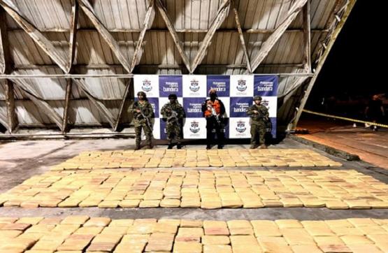 Fuerzas Militares incautan marihuana y cocaína avaluada en más de 111 millones de dólares